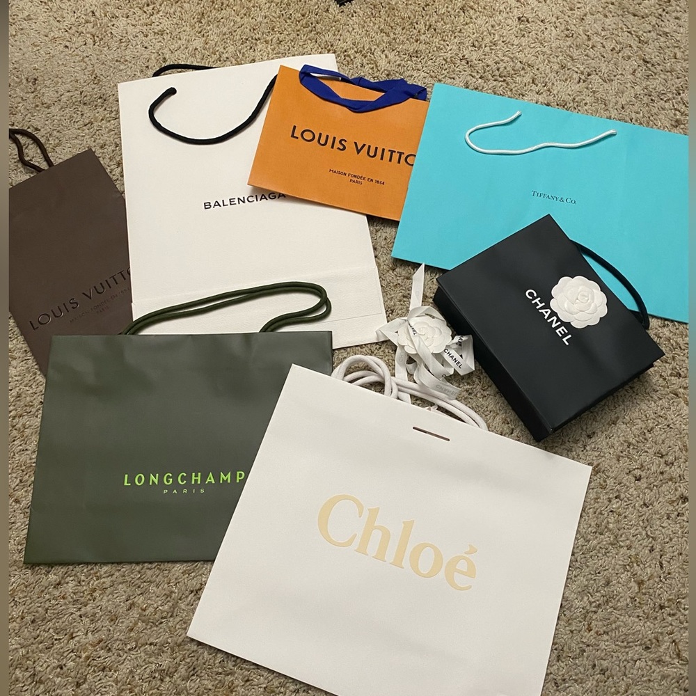 Assorted Shopping Paper Bags